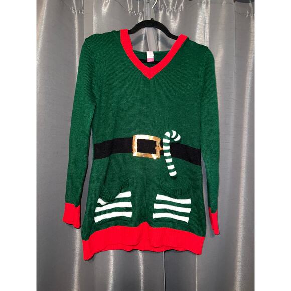 Ugly Christmas Sweater Xmas Size Large - Picture 1 of 3
